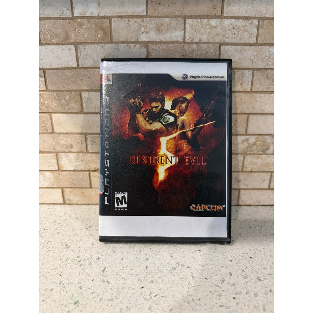 Resident Evil 5 PS3 Game No Original‎ Case